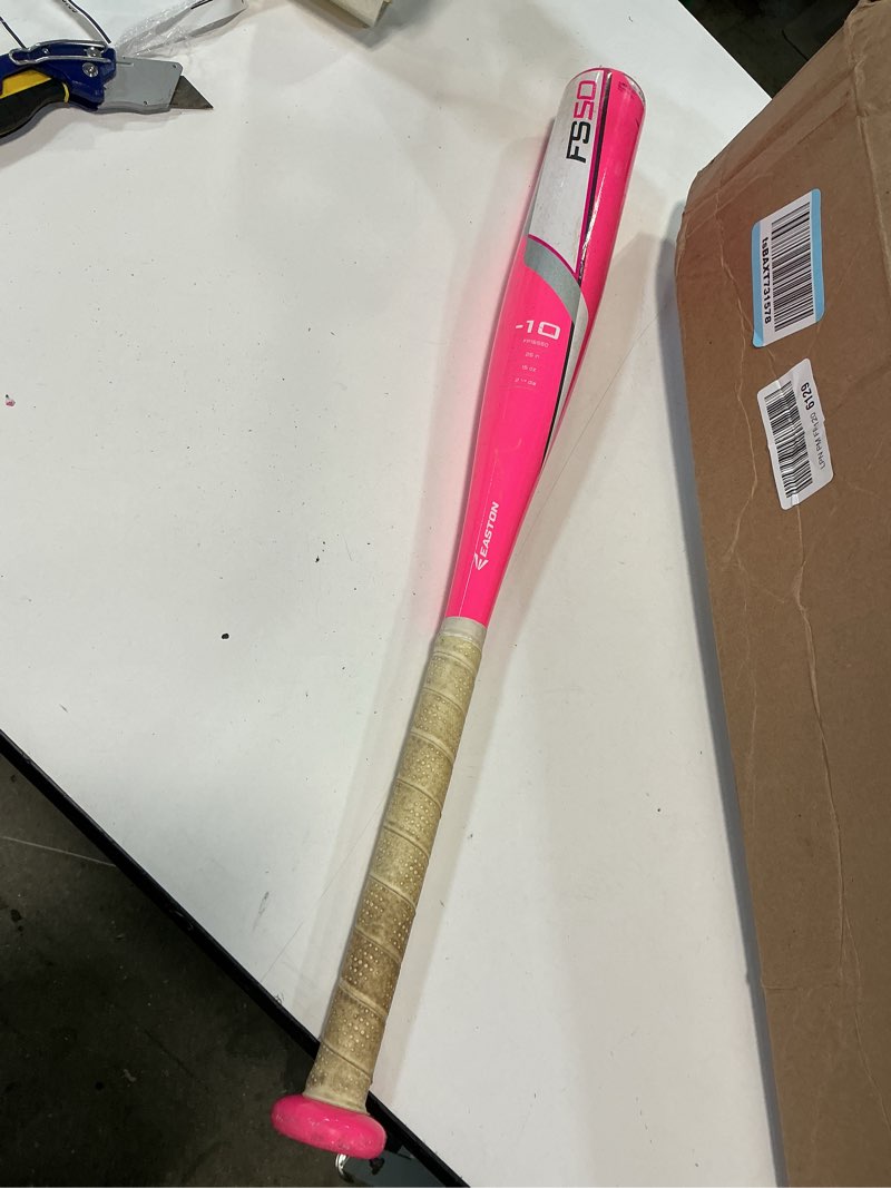 Condition photo showing As Is for rawlings | remix t-ball bat | usa baseball & softball | -12 drop | 2 1/4" barrel | 1 pc. aluminum pink -12 26 inches