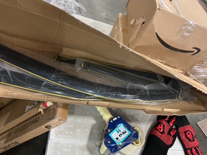 Condition photo showing Good Condition for in-channel window rain guards fit for toyota tacoma 2024-2026 double cab with 4 full-size doors rain guards extra durable window deflectors visors vent visors vent shades truck accessories fit for 2024-2026 toyota tacoma double cab