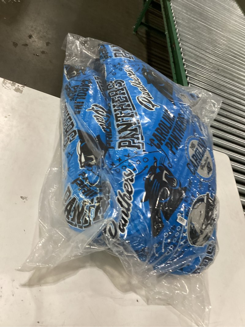 FOCO Carolina Panthers NFL Printed Plush Body Pillow