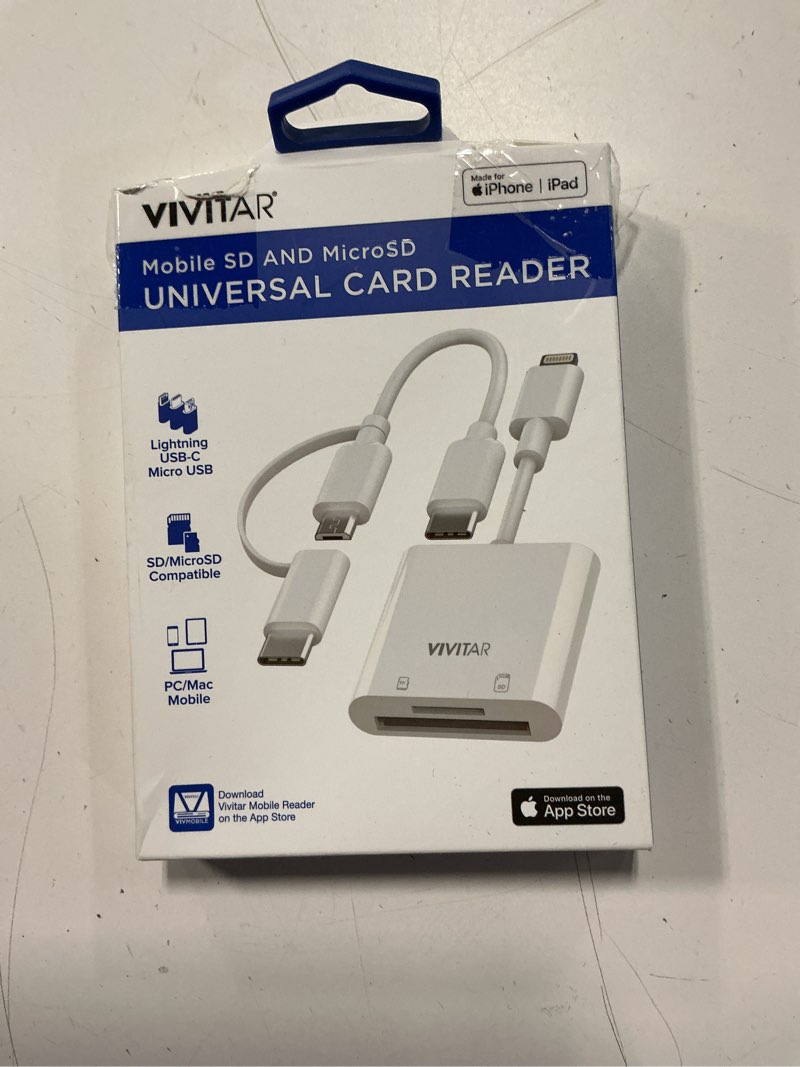 Condition photo showing New/Like New for apple mfi/android mobile card reader