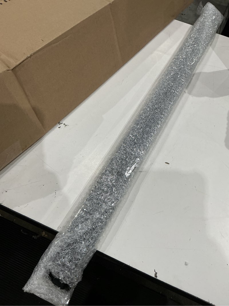Condition photo showing Good Condition for hicarer 2 pcs door bottom sweep with rain drip 0.5625" w x 2" h x 36" l, black exterior door rain drip guard, bottom weather stripping, mill finish aluminum with vinyl insert 0.5625" w x 2" h x 36" l black 2