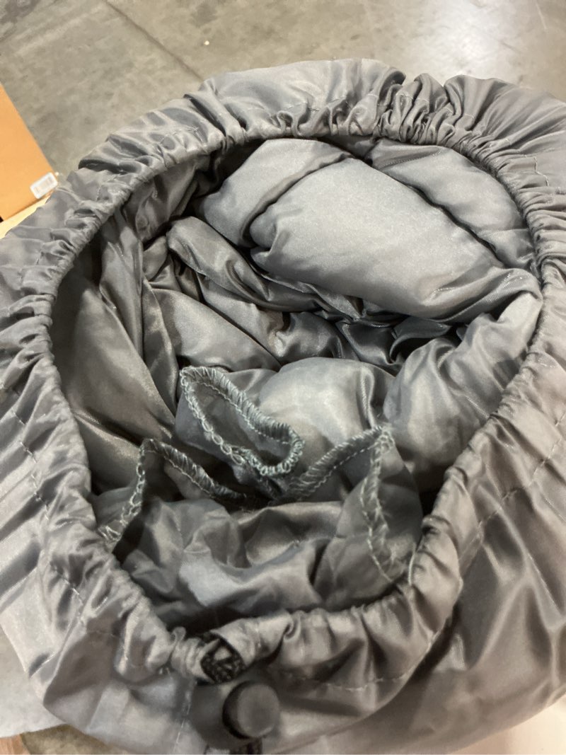 Condition photo showing Good Condition for coleman biscayne big & tall 40°f sleeping bag, fits adults up to 6ft 4in tall, no-snag zipper with stuff sack included, machine washable