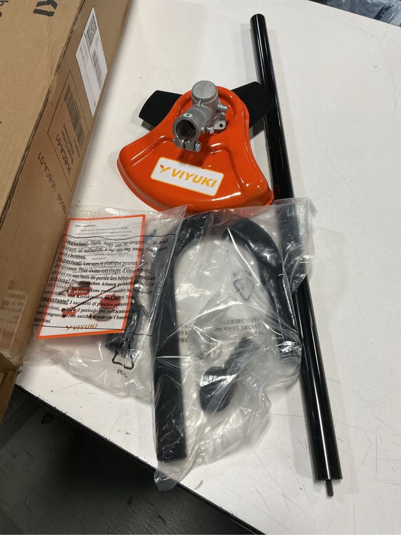 Condition photo showing New/Like New for expand it 8 in. brush cutter attachment for compatible troy-bilt, remington, craftsman, yard machines, yardman, snapper, bolens, murray, ryobi, greenworks, kobalt