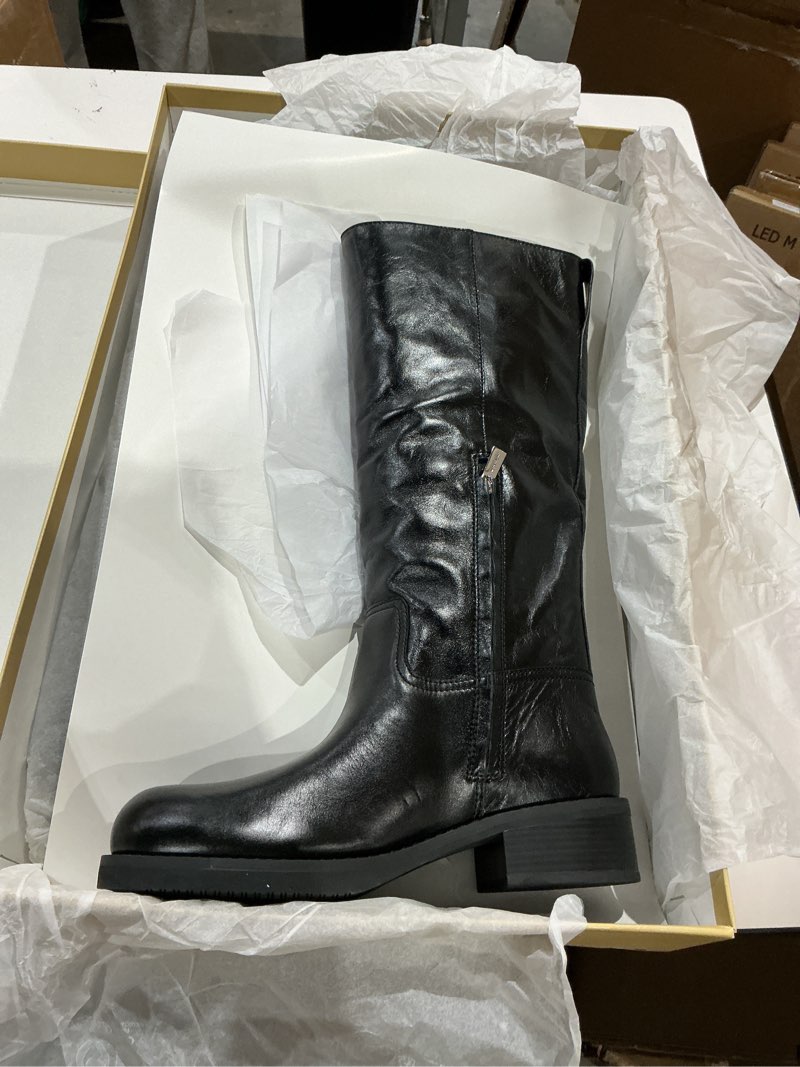 Michael Kors Women's Darrington Boot, Black, 9.5