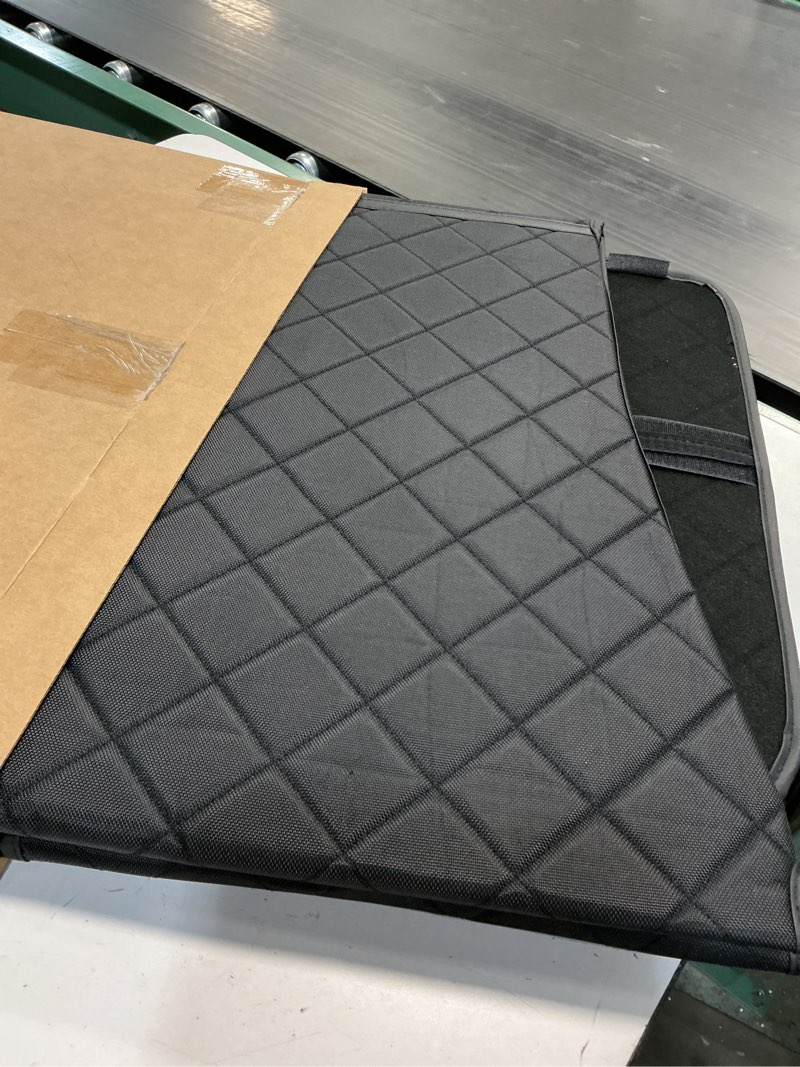 Condition photo showing Good Condition for Topfit for Tesla Model Y Trunk Mats Cargo Liner Waterproof Dog Car Seat Covers Protector All-Weather Trunk Floor Mat for Tesla Model Y Juniper Accessories 2025-2026 New Model Y Trunk Mats