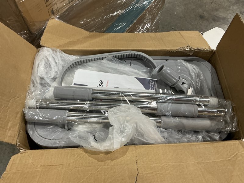 Condition photo showing Good Condition for rinsewise compact gen 1 spin mop and bucket with wringer, 1.5 gal clean water capacity, clean & dirt