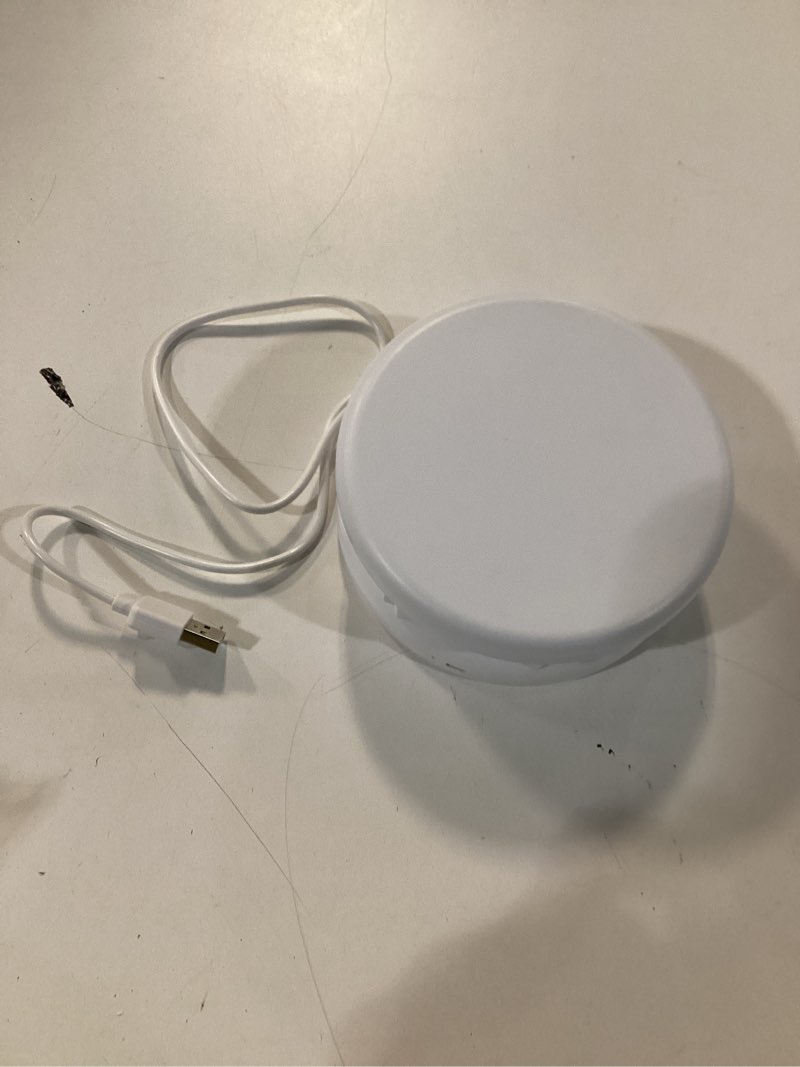 Condition photo showing Good Condition for one fire cordless desk lamp,dimmable small battery powered lights,3600mah rechargeable wireless table lamp,mini lamp&portable light for bed,book reading,home for small spaces,nail light,craft,office white