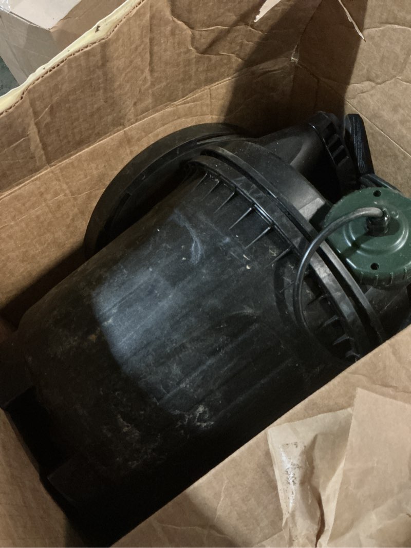 Condition photo showing As Is for Awesome Pond Clean Hands System, Containing Mechanical & Biological Filtration, Easy Maintenance Filter, UV Water Clarifier, for Ponds up to 1200 Gallons, Black, (8847) 1200 Gallon Model