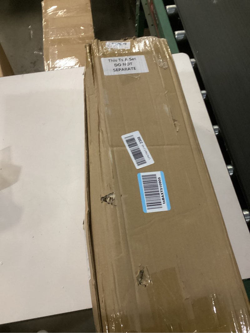 Condition photo showing New/Like New for LEIFIDE 8 Pack Adjustable Heavy Duty Pedestal Sign Holder Floor Stand 8.3 x 11.7'' Adjustable Sign Holder Poster Stand with Aluminum Snap Open Frame, Screen Size A4 (Gold)