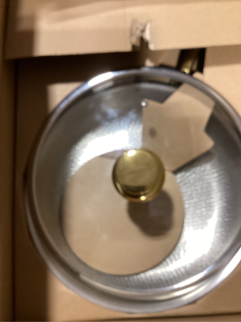 Condition photo showing Good Condition for titanium pans for cooking | 12 inch pure tagine titanium skillet with lid | hammered chef-grade design | pfas/pfoa/ptfe-free | induction & oven-safe, dishwasher safe ø12in+lid
