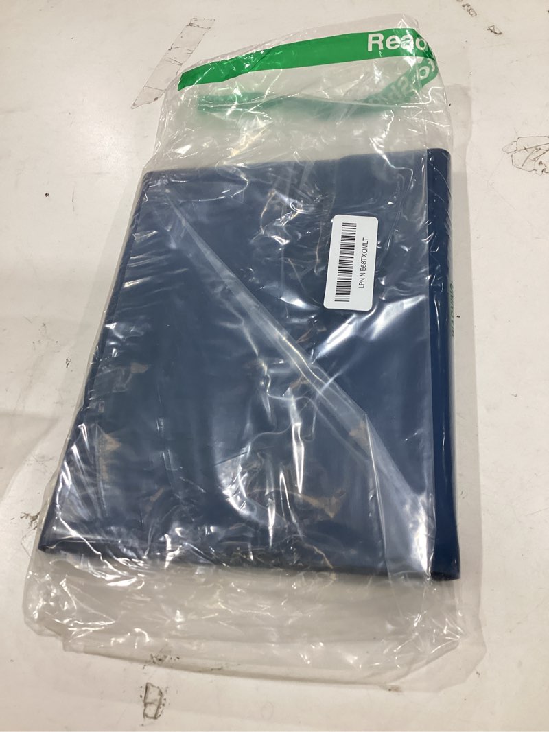 Condition photo showing New/Like New for harvopu compatible for ipad 11th 10th generation case with keyboard, folio cover with pencil holder, multi-touch trackpad, 7 color backlit, detachable keyboard for ipad (a16) 11th/10th gen (navy blue)