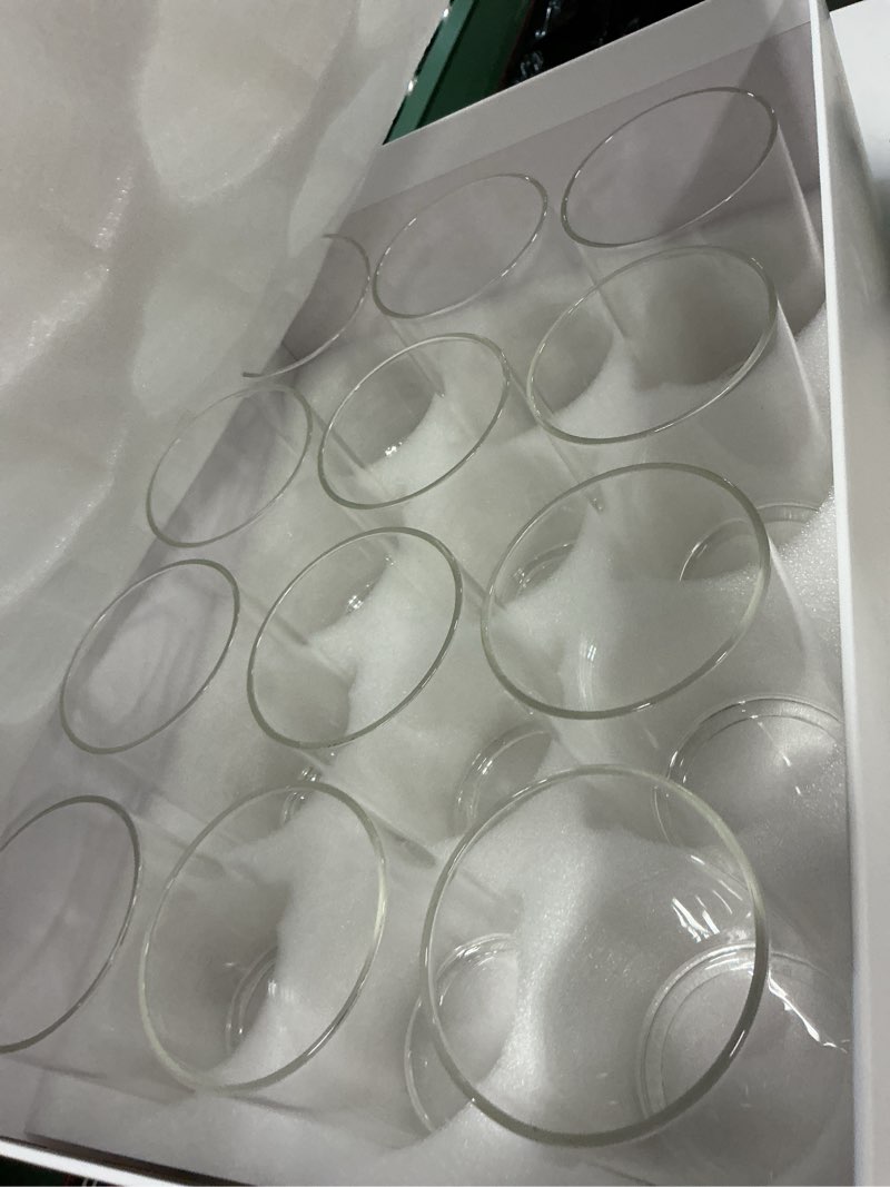 Condition photo showing New/Like New for 12pcs glass cylinder vases for centerpieces - 6 inch tall flower vase for wedding decorations, clear glass flower vases floating candle holder for table centerpiece wedding home décor 12 pack 6 inch