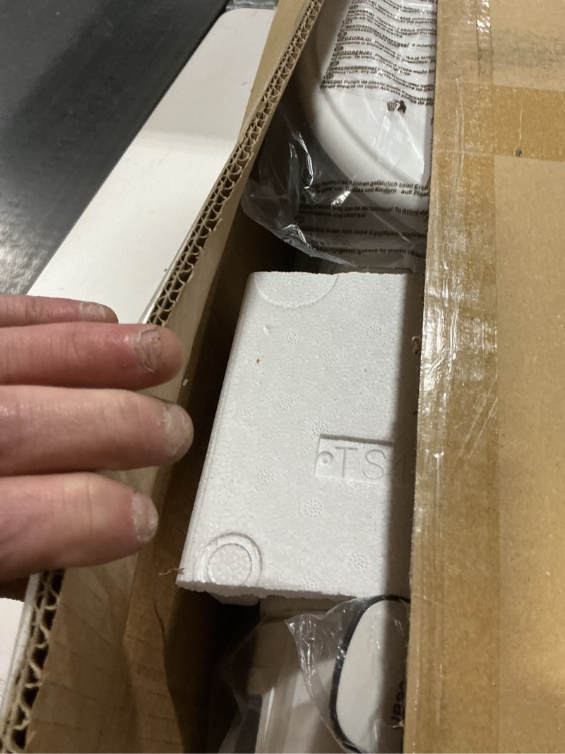 Condition photo showing Good Condition for Space Heater, 34" Space Heater for Large Room with Remote, 1500W Tower Heater with 12H Timer, 70° Oscillating, Adjustable Thermostat, Overheating & Tip-over Protection, Indoor Use, White