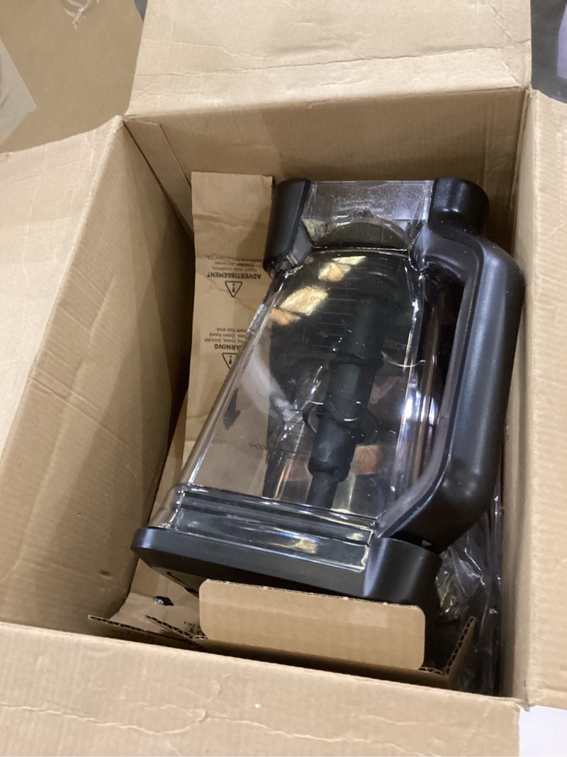 Condition photo showing As Is for Ninja BN751 Professional Plus DUO Blender, 1400 Peak Watts, 3 Auto-IQ Programs for Smoothies, Frozen Drinks & Nutrient Extractions, 72-oz. Total Crushing Pitcher & (2) 24 oz. To-Go Cups, Black 72oz Blender + 24 oz. Cups