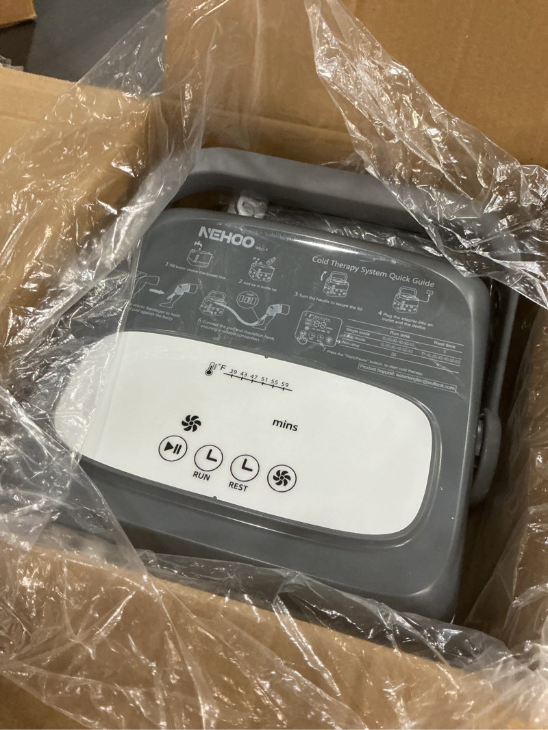 Condition photo showing Good Condition for Cold Therapy System, Programable Ice Therapy Machine, Post-Surgery Continuous Cryotherapy Cold Pack, Universal Pad for Knee, Ankle, Cervical, Back and Leg