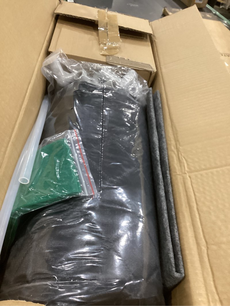 Condition photo showing As Is for Upgraded Portable Sauna for Home?Relaxation, Steam Sauna for Home with Steamer, Remote Control, Folding Chair, 9 Levels