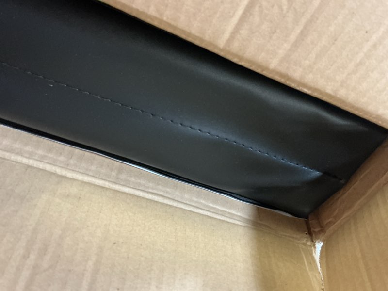Condition photo showing Good Condition for gym padding wall pads for gym wall mats basketball wall padding 2" thick foam gym wall pad for kids wall pad protection, waterproof durable wall pads for safety colorful wall pad 60"l x 20"w x 2"h 1 pack black