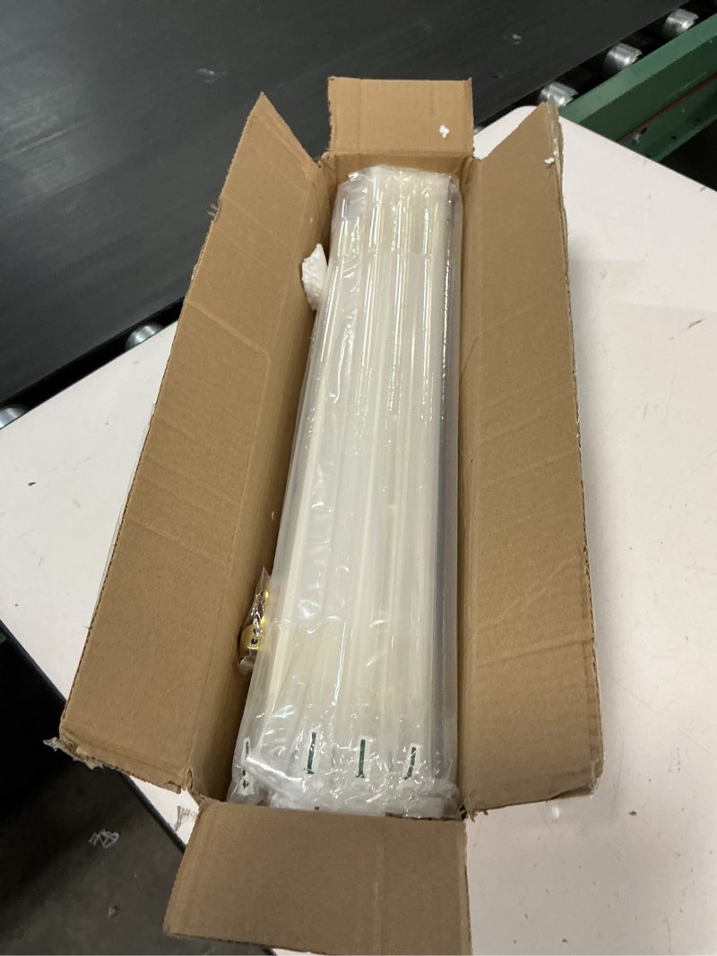 Condition photo showing New/Like New for mahjong racks with pushers, clear acrylic american majiang tile racks, enhanced mah jongg tile holders set of 4 with 3 goldern dics (beige white)