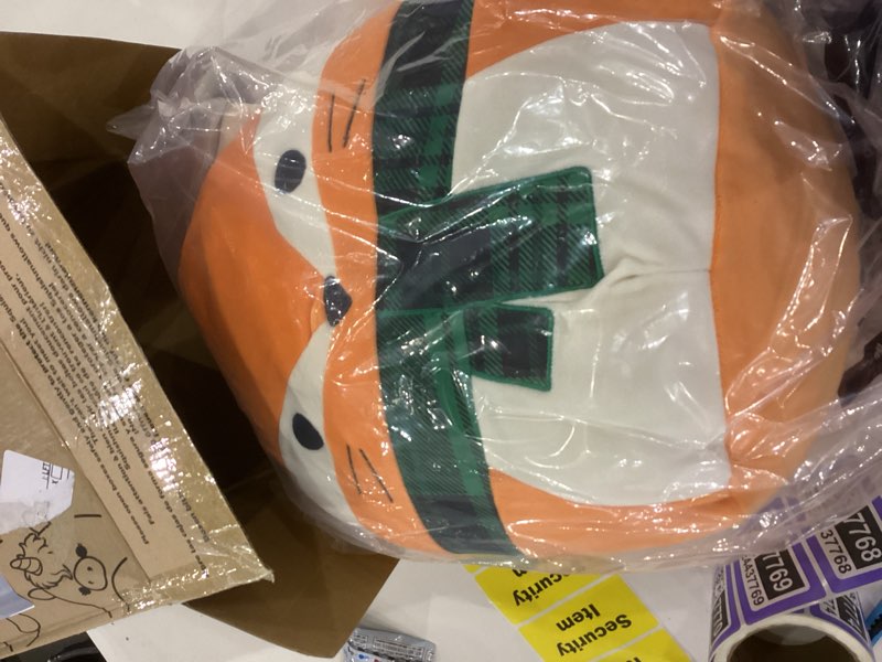 Squishmallows Amazon Exclusive Holiday Fox 14'' Plush