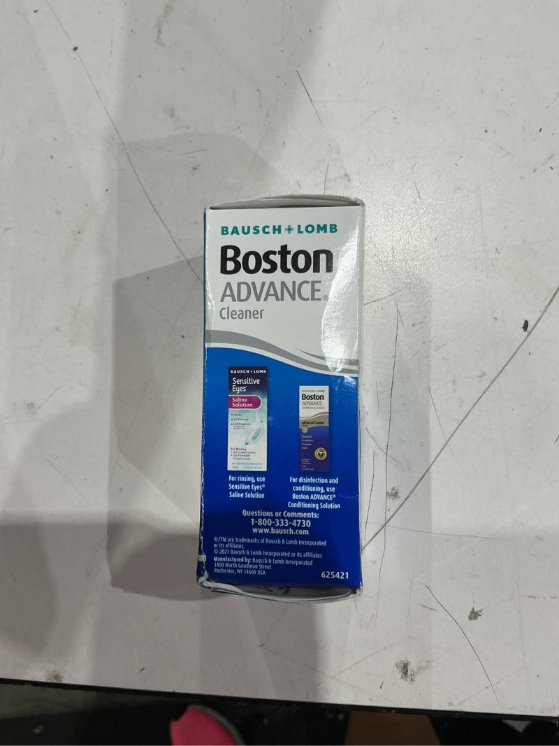 Condition photo showing New/Like New for boston advance contact lens solution, advanced cleaning formula for rigid gas permeable (rgp) lens, removes debris & deposits, 1 fl oz 1 fl oz (pack of 1)