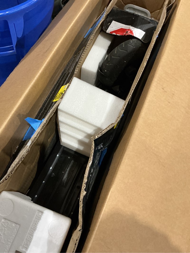 Condition photo showing As Is for segway-ninebot e2 plus electric scooter