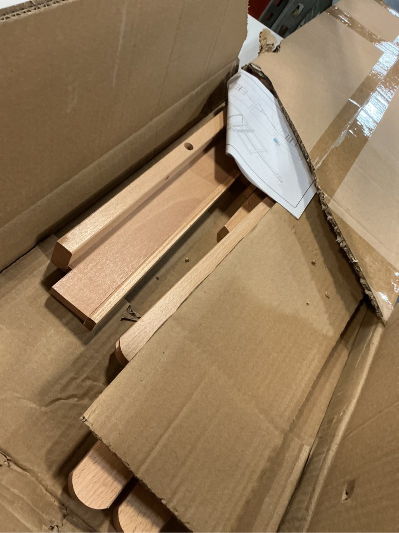 Condition photo showing Good Condition for solid beech wood painting easel with storage plate (60"~75" h), h-frame adjustable art wooden easel stand with signature plate for adults, students,sturdy canvas holder up to 36'' easel plate