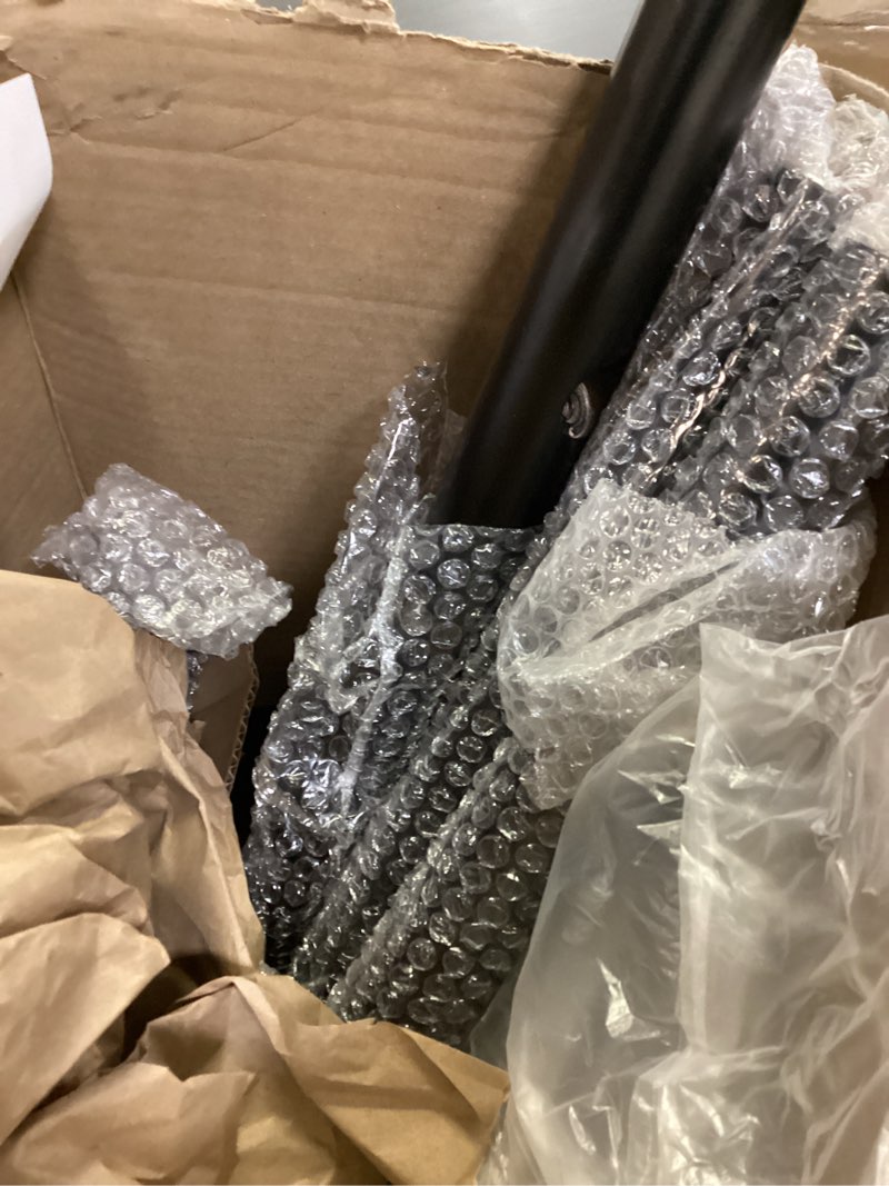 Condition photo showing As Is for Solid Wood Square Base Coat Rack, Free Standing Hall Coat Tree with 8 Hooks?+2 spare for Coats, Hats, Bags, Purses, for Entryway, Hallway, Rubberwood Hooks,Base and Pole,(Square Base, Black) Black Square Base