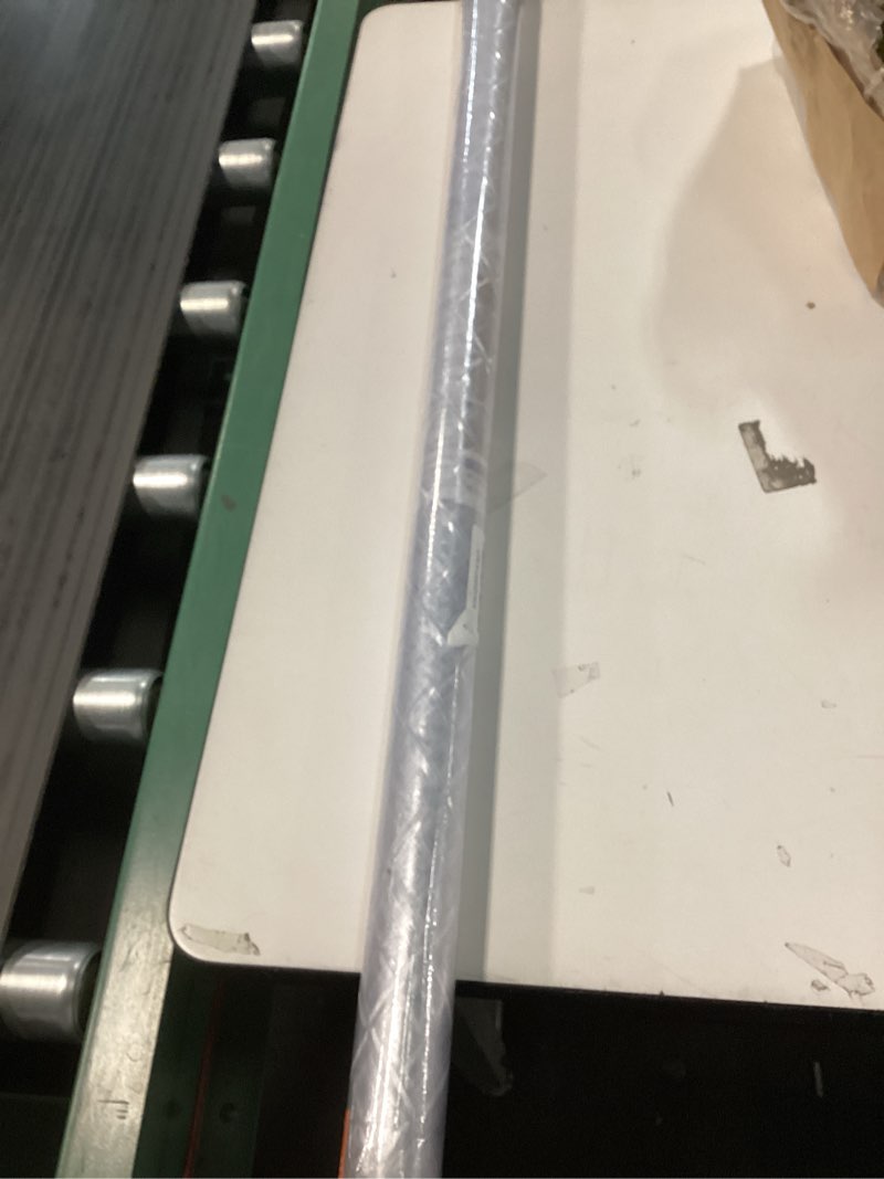 Condition photo showing New/Like New for Haton Window Privacy Film Decorative Frosted Glass Window Film, Sun Blocking Stained Glass Clings, Static Cling Removable Stickers for Home Door Coverings, Lattice Pattern 35.4" x 118.1" 35.4" x 118.1" Clear