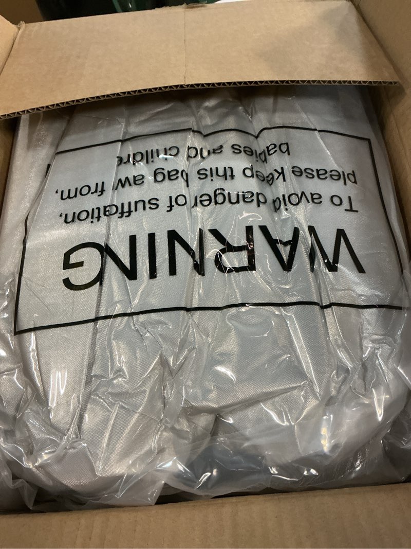 Condition photo showing New/Like New for Truck Cover Waterproof All Weather, 6 Layers Pickup Cover Fit for Ford F150, Chevrolet Silverado 1500, Gmc Sierra, Ram 1500, Tundra (T4 Fit Truck Length Up to 250 inch), Silver Silver T4 Fit Truck Length Up To 250 inch