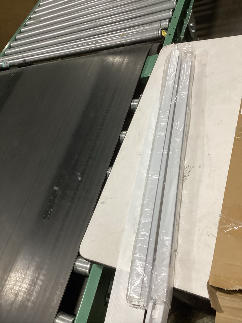 Condition photo showing Good Condition for LazBlinds No-Drill Cordless Zebra Blinds - Dual Layer Light Filtering & Room Darkening, Free-Stop Lift, Easy Install, Day & Night Privacy with Valance for Window 28.5" W x 72" H, Black 28.5"W x 72"H Black