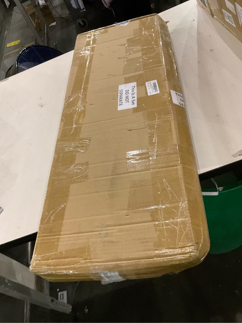 Colingmill 2 Pcs Return Air Grille 32 x 8.5 x 3/4 Inch High Flow Air Vent with Angled Slots Decorati