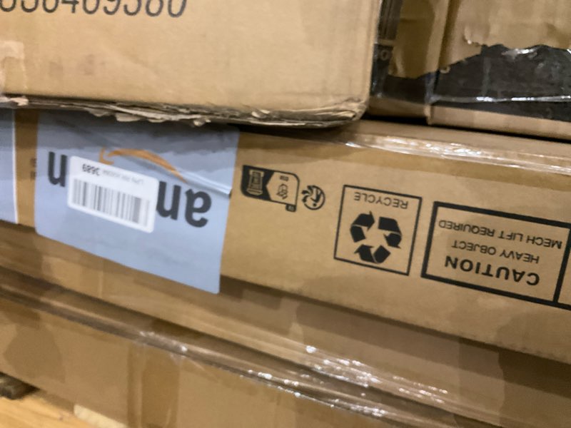 Condition photo showing As Is for Marsail NS0 Split King Adjustable Bed Base - Smart Dual Motor Bed Frame with Wireless Remote, 3-Min Assembly, Zero Gravity & Anti-Snore Modes, Under Bed Lighting, 4 USB Ports