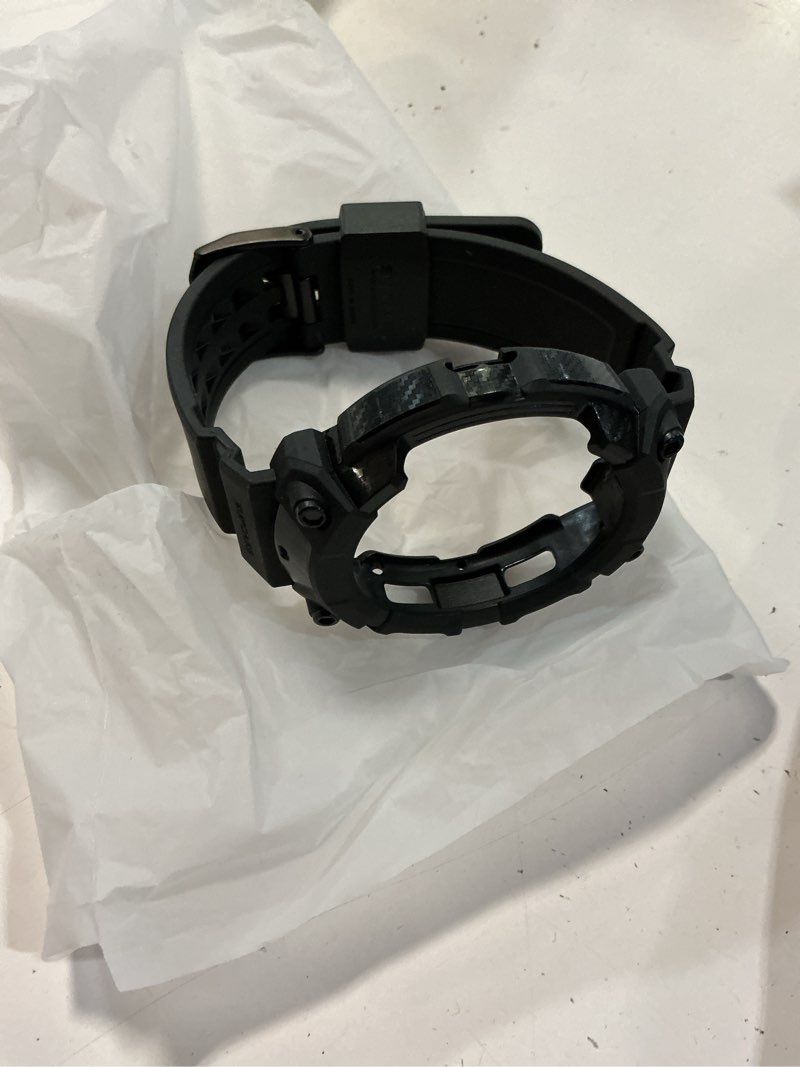 Condition photo showing New/Like New for supcase for samsung galaxy watch 4 classic band with case 46mm (unicorn beetle pro), [military-grade protection] heavy duty cover with adjustable strap band for galaxy watch 4 classic, black