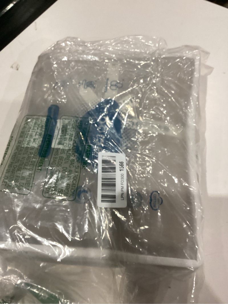 Condition photo showing As Is for MooMee Bedding Duvet Cover Set 100% Washed Cotton Linen Like Textured Breathable Durable Soft Comfy (Heathered Tannish Linen Grey, King 104"x90") Heathered Tannish Linen Grey (No Comforter) King (104"x90")