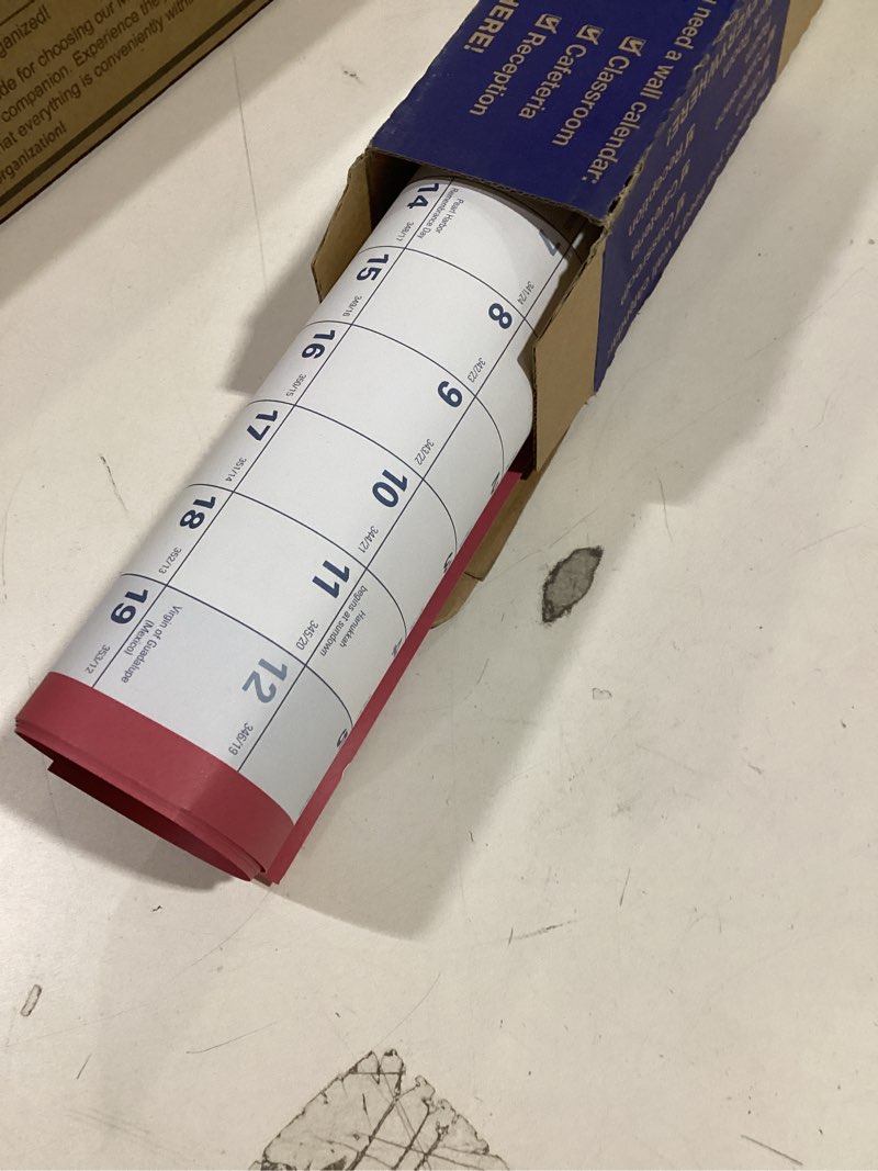 Condition photo showing Good Condition for AT-A-GLANCE 2026 Wall Calendar, Monthly, 24" x 36", Extra Large, Paper, Reversible, Vertical-Horizontal (PM2122826)