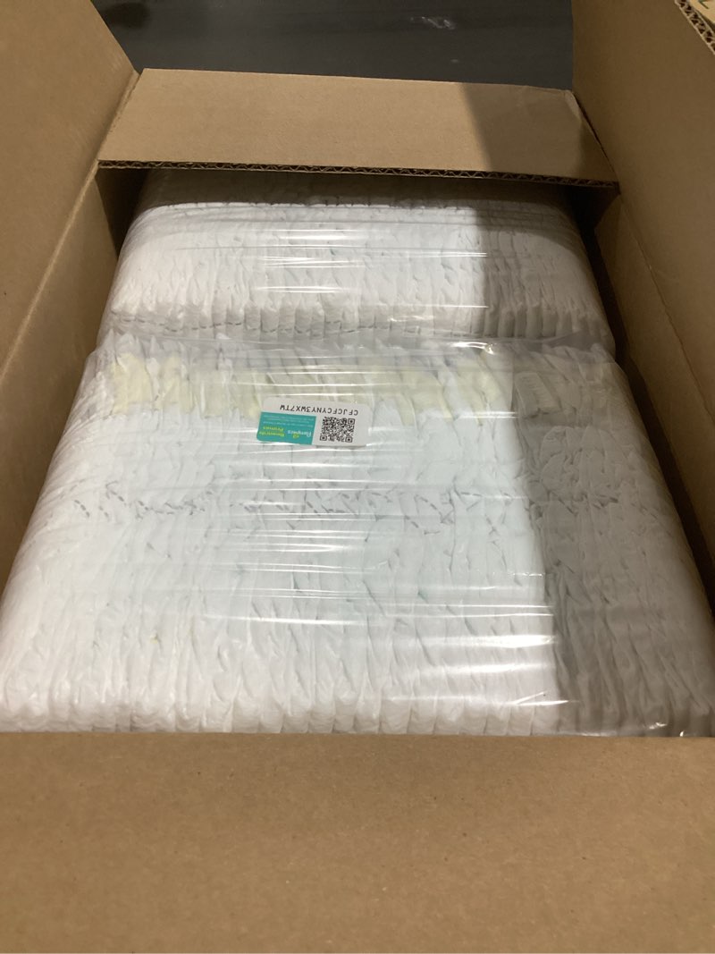 Condition photo showing Good Condition for pampers swaddlers diapers, size 5 (20-37 lbs), 132 count, absorbent, keeps baby dry and comfortable, skin safe disposable baby diaper (packaging may vary) size 5 132