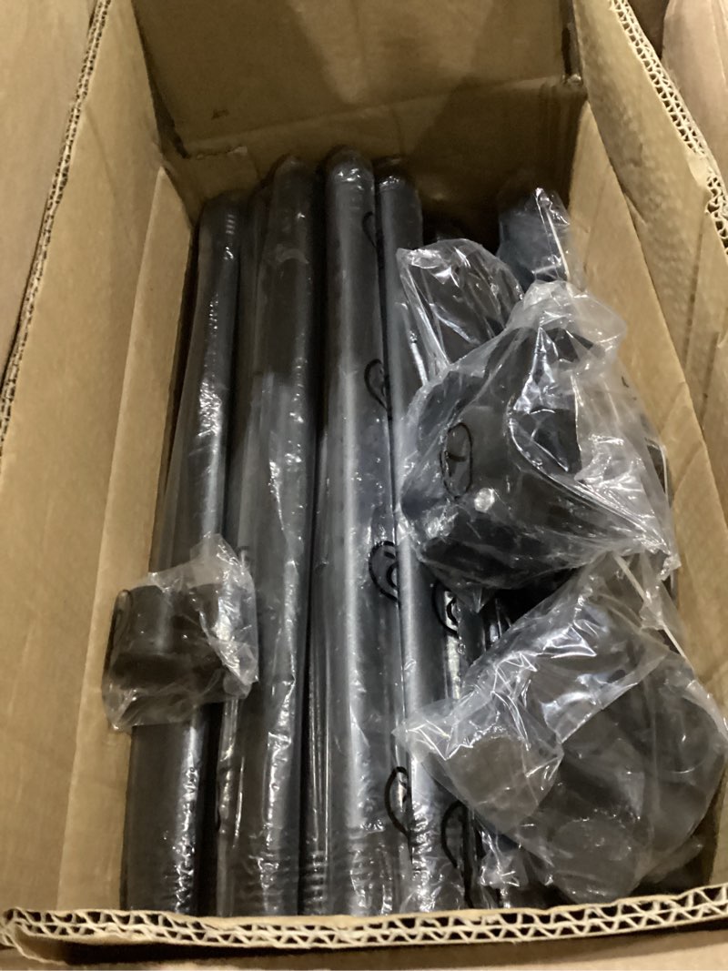 Condition photo showing New/Like New for room divider, tension curtain rod no drilling,4-10ft(h) 28-70inch(w) wall divider for room separation, heavy duty room partition separator, adjustable folding privacy screens,black black 28-70 inch