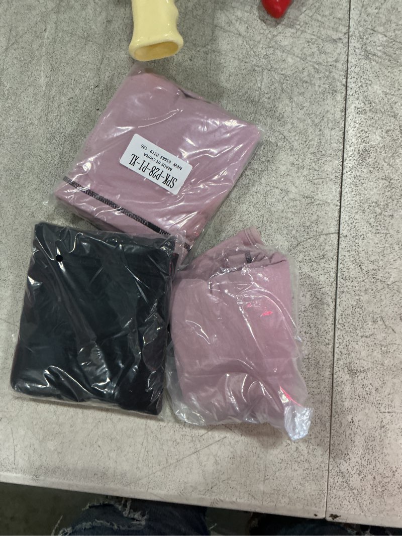 Condition photo showing New/Like New for carer 3 pack incontinence underwear for women, washable 120ml high absorbency womens incontinence panties, reusable leakproof protection briefs for bladder leakage xl(black,pink,pink) black+2 pink xl