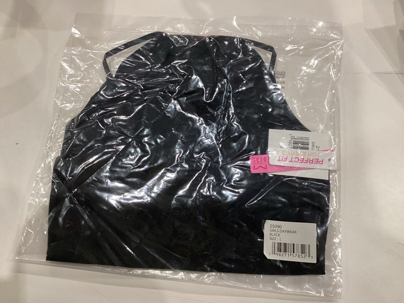 Condition photo showing item condition for baby-girls Fits Everyone Bodysuit Large Black