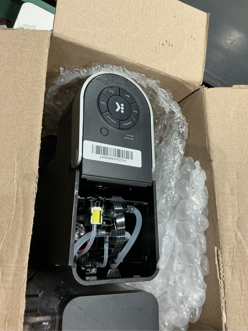 Condition photo showing As Is for keurig k-supreme single serve k-cup pod coffee maker, multistream technology, 4 brew sizes, 66oz dual-position removable reservoir, black black coffee maker