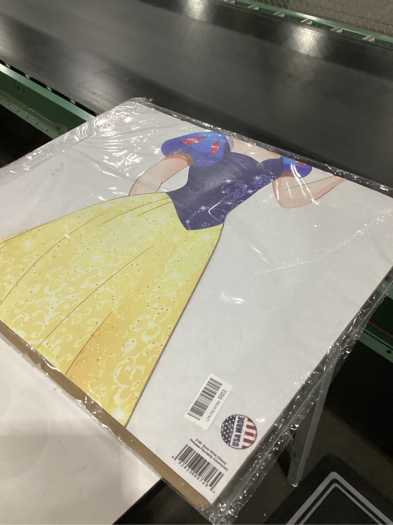 Condition photo showing New/Like New for Cardboard People Snow White Life Size Cardboard Cutout Standup - Disney Princess Friendship Adventures