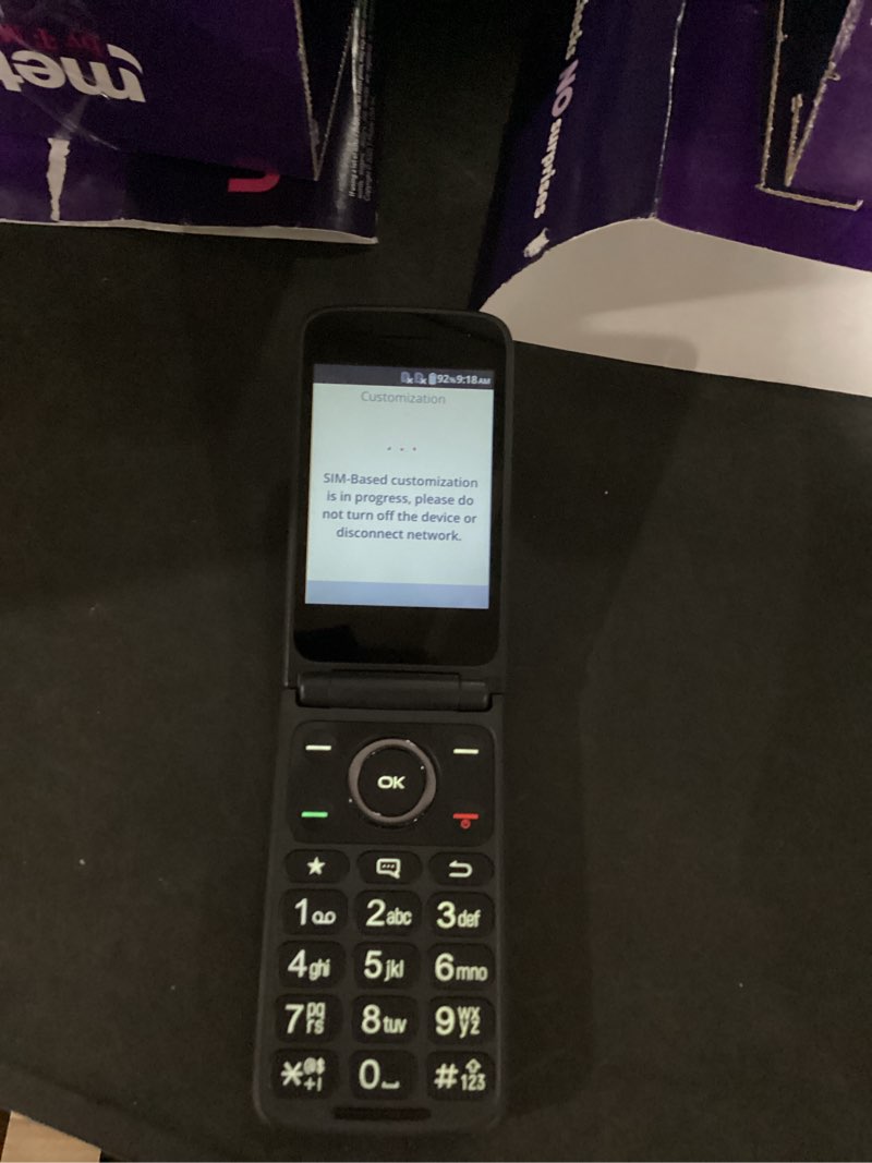 Condition photo showing New/Like New for working verified metro by t-mobile tcl flip 4 5g