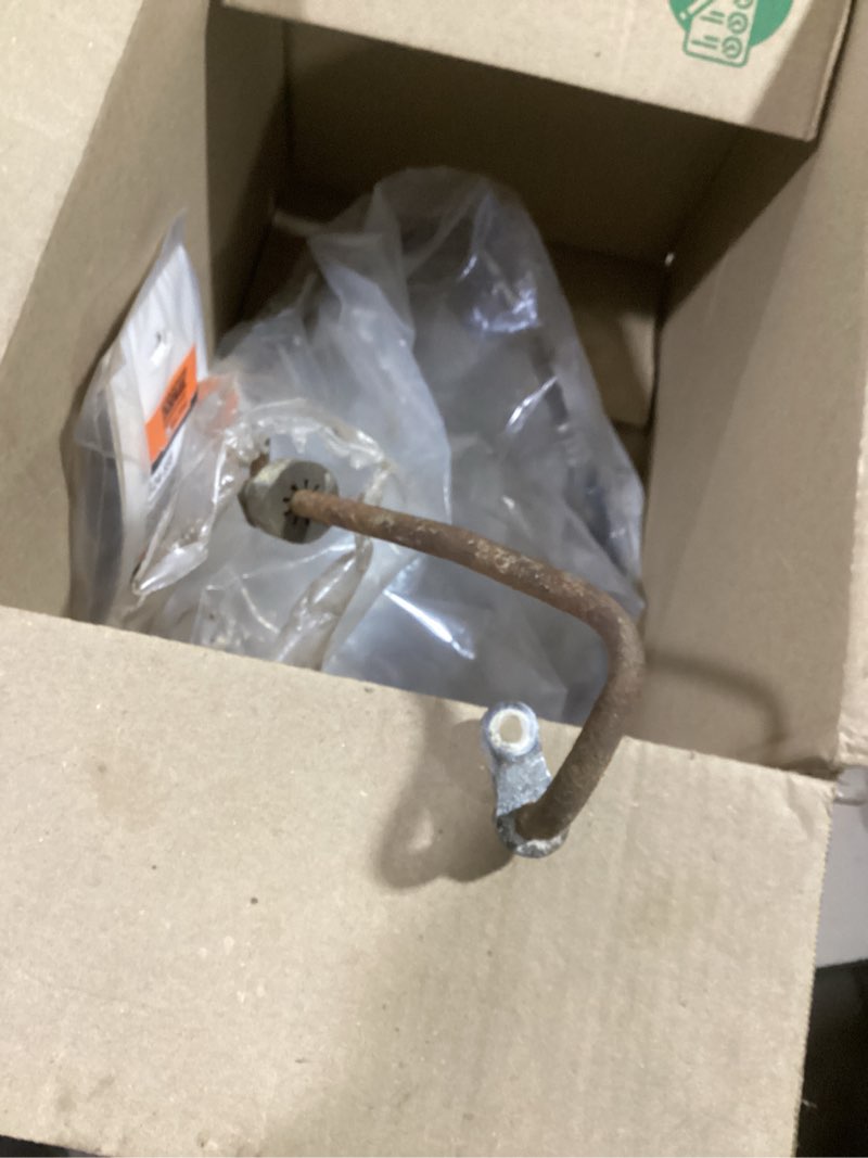 Condition photo showing As Is for dorman 624-555 automatic transmission oil cooler hose assembly compatible with select buick/chevrolet models