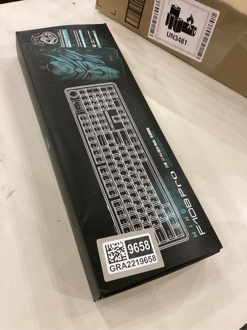 Condition photo showing Good Condition for Aula f108 pro keyboard