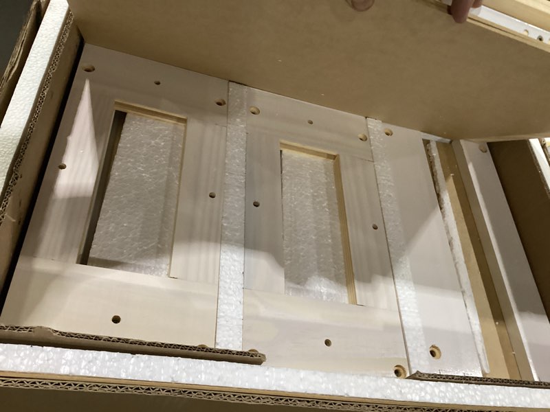 3 drawer elevation storage 