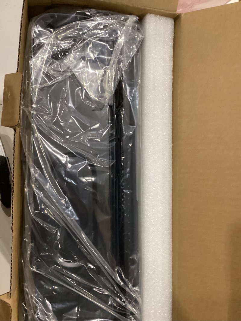 Condition photo showing New/Like New for Dish Drying Rack for Kitchen Counter, Expandable 2 Tier Dish Rack, Large Capacity Dish Drainer with Drainboard Multifunctional Dish Strainer with Removable Cutlery Holder Black 2 Tier - Expandable - Black