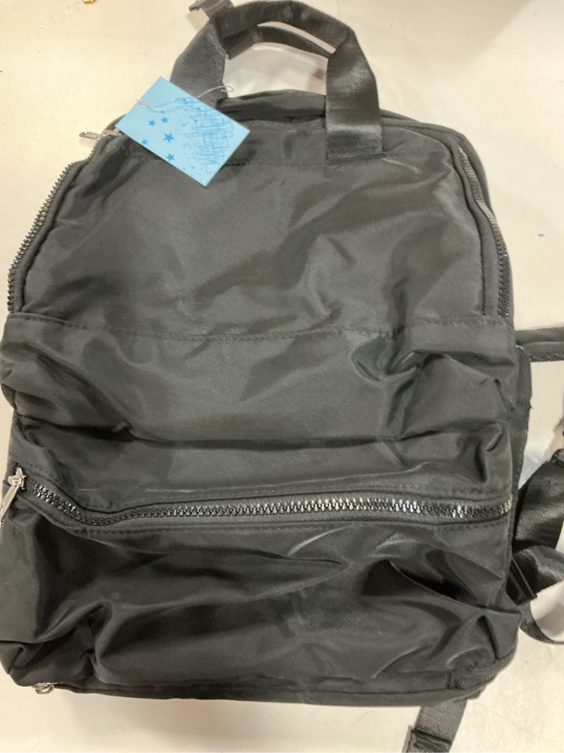 Condition photo showing New/Like New for wepadre black travel backpack for women men airline approved carry on bags for airplanes personal item bag for airlines waterproof hiking backpack college laptop backpack weekender overnight bag