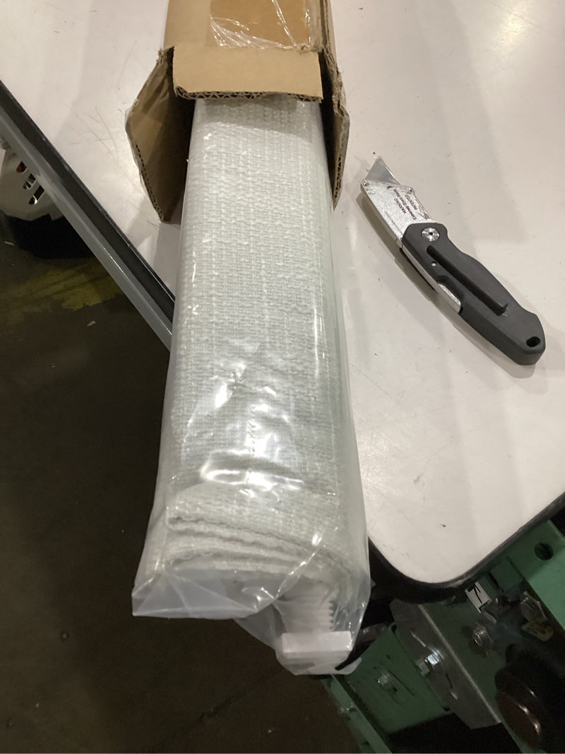 Condition photo showing Good Condition for no tools no drill cordless roman shades for indoor windows 100% blackout, for window size 36" w × 48" h white white 36" w × 48" h