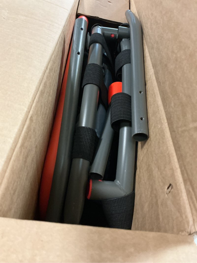 Condition photo showing Good Condition for Premium 3FT Foldable Toddler Trampoline for Kids Ages 1-6, 36 Inch ASTM Certified Mini Trampoline with Adjustable Handle, 100 lbs Capacity, Quiet Elastic Bands, Safe for Indoor Outdoor Use JumpStart Series