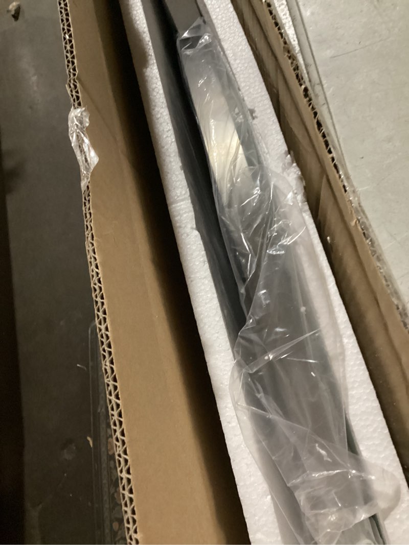 Condition photo showing Good Condition for andy star 30" round brushed nickel bathroom mirror, silver wall mirror for bathroom?metal round circle mirror for wall, bathroom (premium stainless steel frame) silver 30"l x 30"w
